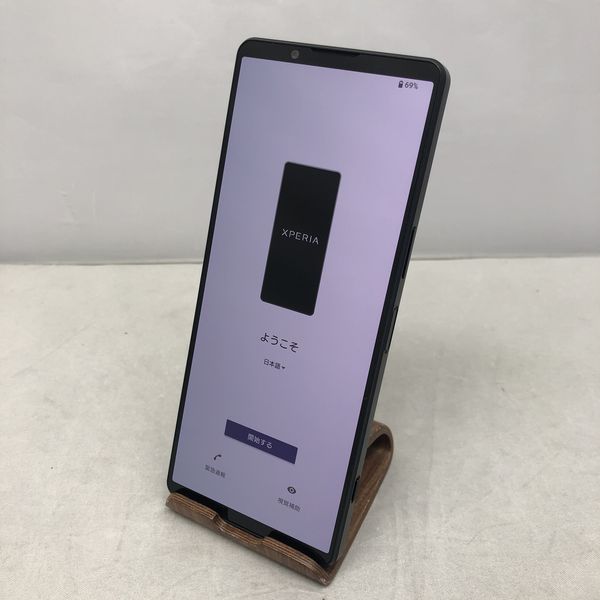SONY 〔中古〕Xperia 1 IV 256GB ブラック SOG06 au SIMフリー