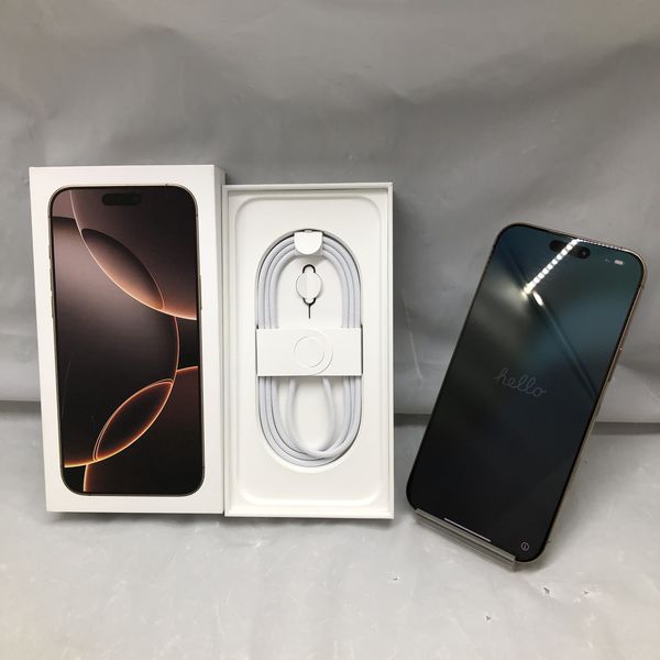 Apple - １台【未開封新品】iPhone16 ProMax 512GB デザートチタニウム iPhone16 pro 新色デザートチタニウム 512GB（iPhone 16 Pro Max