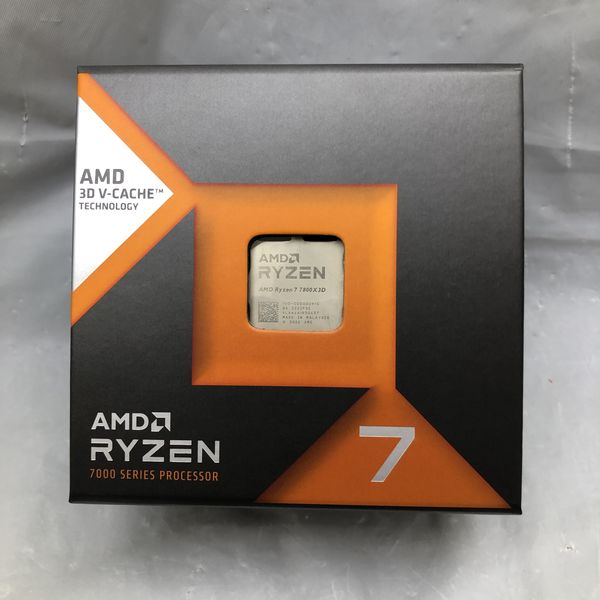 中古 AMD Ryzen 7 7800X3D 中古】AMD Ryzen 7 7800X3D (4.2GHz/TC:5GHz) BOX AM5/8C/16T/L3