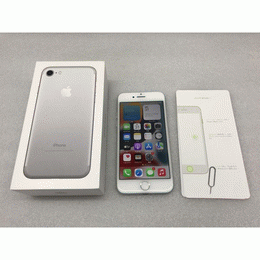 APPLE 〔中古〕iPhone7 32GB シルバー MNCF2J/A softbank対応端末 SIM