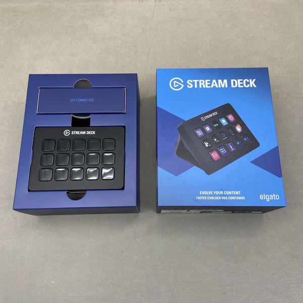 Elgato 〔中古〕Stream Deck MK.2 ﾌﾞﾗｯｸ 15ｷｰ配列（中古1ヶ月