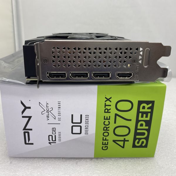 RTX4070 super PNY 新品未使用 PNY、GeForce RTX 40 SUPERシリーズ搭載グラフィックスカード計3