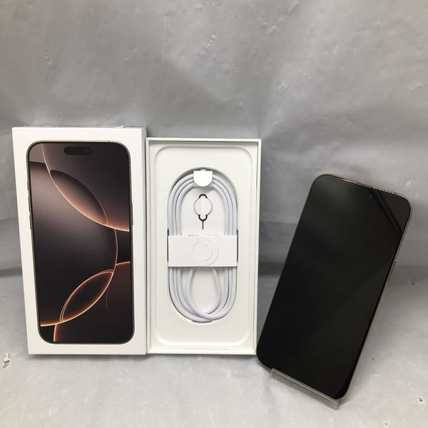 【新品未開封】iPhone 16 Pro Max デザートチタニウム 256GB 新品未開封】iPhone 16 Pro Max デザートチタニウム 256GB
