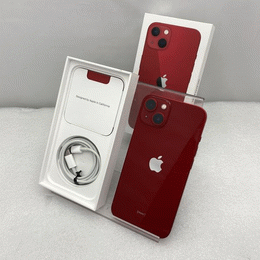 〔中古〕iPhone13 128GB プロダクトレッド MLNF3J/A SIMフリー(中古1ヶ月保証)