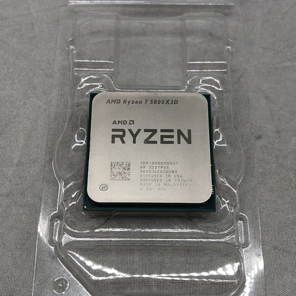 AMD Ryzen 7 5800X3D　中古 Ryzen 7 5800X3D BOX 中古 56,000円 | ネット最安値の価格比較