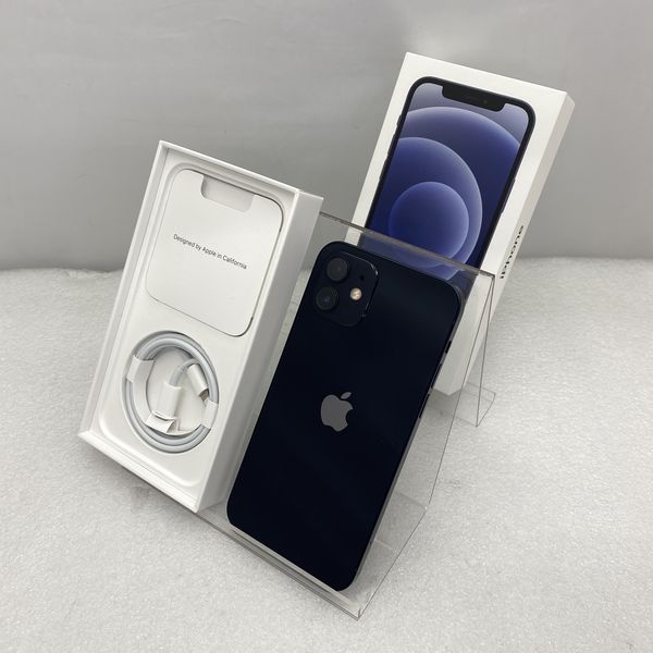 iphone12 64GB ドコモ版SIMロック解除済 APPLE 〔中古〕iPhone12 64GB ブラック MGHN3J／A docomoロック