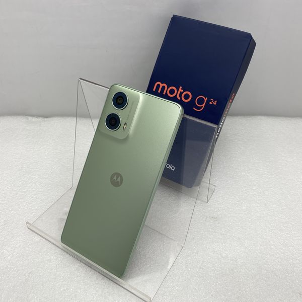 MOTOROLA 〔中古〕moto g24 128GB アイスグリーン PB1A0001JP