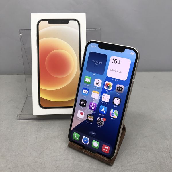 Apple - （未使用）iPhone 12 64GB ホワイト　MGHP3JA APPLE 〔中古〕iPhone12 64GB ホワイト MGHP3J/A docomo対応 SIM