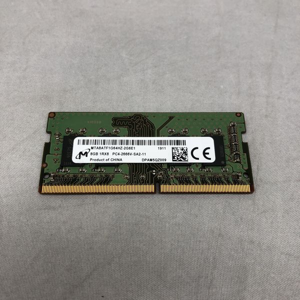 【DDR4 8GB 20枚ノートPC用SAMSUNG 動作確認済・保証付き中古】 thanksjp_pc4-2400t-8gb-2pcs-