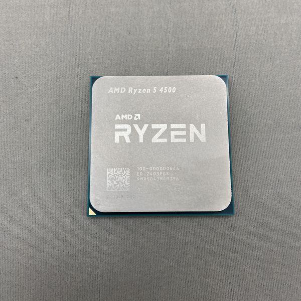 動作確認済み　AMD Ryzen 5 4500 CPU 中古 AMD 〔中古〕Ryzen5 4500 〔3.6GHz/Socket AM4〕（中古1ヶ月保証