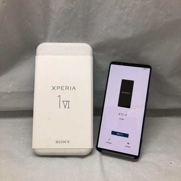 Sony Xperia 1 VI 512GB ブラック ケース付き　中古 Sony Xperia 1 VI 512GB ブラック ケース付き 中古（Xperia 1 IV