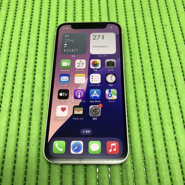 APPLE 〔中古〕iPhone12 mini 128GB ホワイト MGDM3J／A au