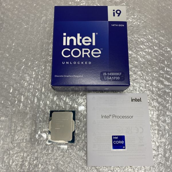 【中古動作確認済】Intel Core i9-14900KF CPU Intel 〔中古〕Intel® Core™ i9 プロセッサー -14900KF BOX