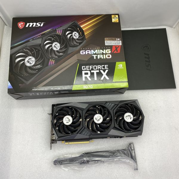 MSI/グラフィックボード/RTX3070 Gaming X TRIO/パソコン関連/Bランク/65【中古】 中古】MSI GeForce RTX 3070 GAMING X TRIO RTX3070/8GB(GDDR6