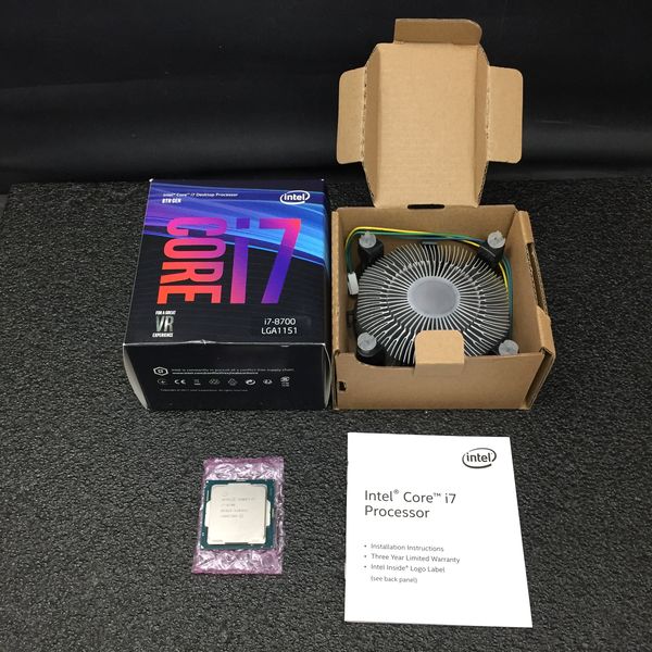 PCパーツ Intel cpu core i7 8700 Amazon | 【整備済み品】イン テル CPU 第 8 世代 In tel® Core