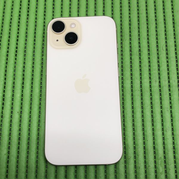 APPLE 〔中古〕iPhone15 256GB イエロー MTMQ3J／A SIMフリー