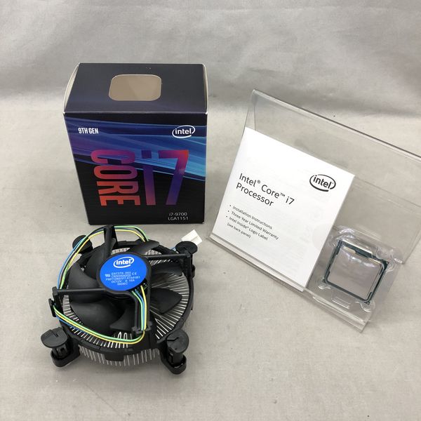 Intel 〔中古〕インテル® Core™ i7 プロセッサー 9700 〔3.0GHz