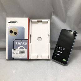 SHARP 〔中古〕AQUOS sense9 128GB ブルー SH-M29 SIMフリー