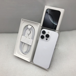 〔中古〕iPhone16 Pro 512GB ホワイトチタニウム MYN53J/A SIMフリー(中古1ヶ月保証)
