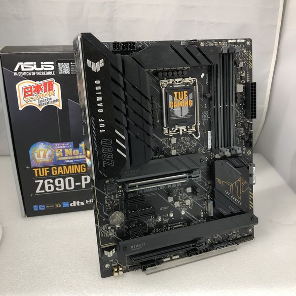 【中古】TUF Gaming デスクトップPC ASUS 〔中古〕TUF GAMING Z690-PLUS D4（中古1ヶ月保証