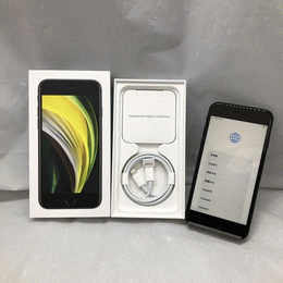 【346中古品】iPhoneSE第二世代 64GB ブラック 中古】iPhone SE 第2世代 64GB ブラック NX9R2J／A SIMフリー