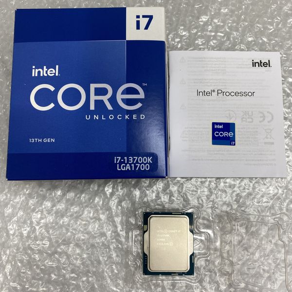 Intel Core i7-13700KF CPUのみ LGA1700 中古品 I7-13700-I7-13700f-I7-13700K-