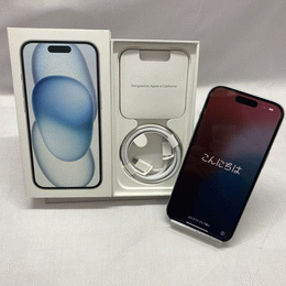 APPLE 〔中古〕iPhone15 256GB ブラック MTMN3J／A SIMフリー（中古1