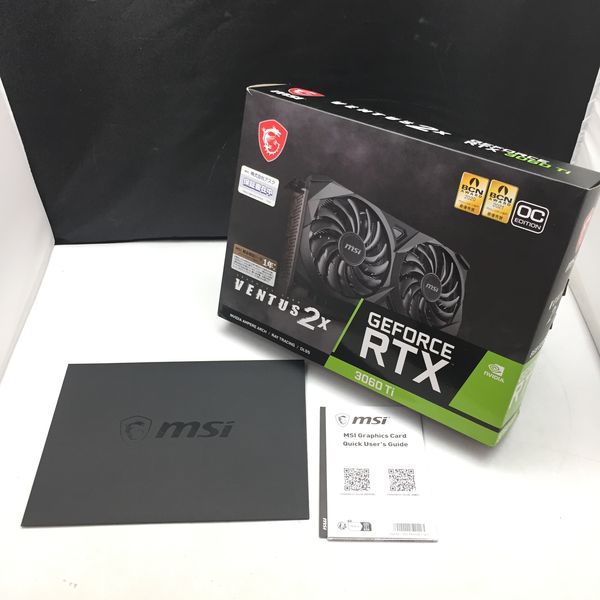 MSI 〔中古〕MSI GeForce RTX 3060 Ti VENTUS 2X 8GD6X OC（中古
