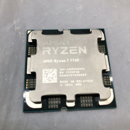 AMD Ryzen 7 7600 CPU【動作確認済 中古品】 Amazon | AMD Ryzen 7 7600X, without cooler 4.7GHz 6コア / 12