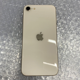 APPLE 〔中古〕iPhone SE 第3世代 64GB スターライト MMYD3J/A au SIM