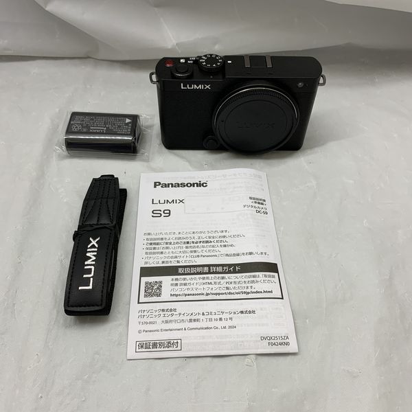 PANASONIC 〔中古〕LUMIX S9 ボディ ジェットブラック DC-S9-K（中古1
