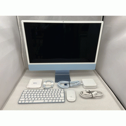 APPLE 〔中古〕iMac (24-inch・M1・2021) MJV93J/A ブルー Apple M1 8