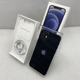 APPLE 〔中古〕iPhone12 64GB ブラック MGHN3J／A SIMフリー（中古1