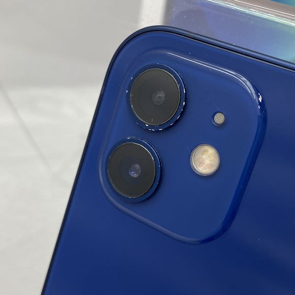 APPLE 〔中古〕iPhone12 128GB ブルー MGHX3J／A SIMフリー（中古1ヶ月