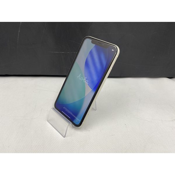 APPLE 〔中古〕iPhone11 128GB ホワイト MWM22J／A au（中古1ヶ月保証