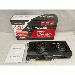 「中古動作品」Sapphire Pulse RX6600 8GB Sapphire 〔中古〕PULSE RX6600 GAMING 8GB GDDR6（中古保証1ヶ月間