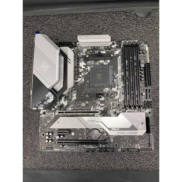 B550M Steel Legend　中古品 中古】ASRock B550M Steel Legend B550/AM4/2.5GbitLAN/MicroATX【仙台 マザーボード