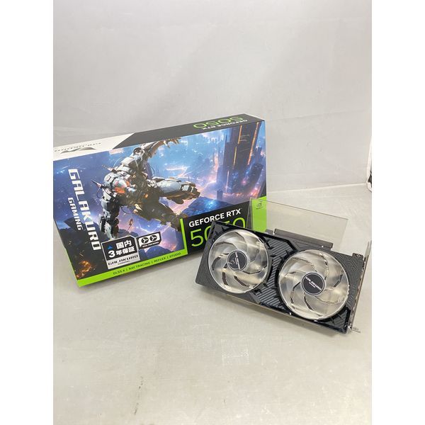 玄人志向 〔中古〕GG-RTX5050-E8GB/OC/DF（中古1ヶ月保証） | パソコン