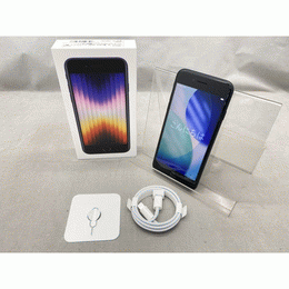 APPLE 〔中古〕iPhone SE 第3世代 64GB ミッドナイト MMYC3J/A