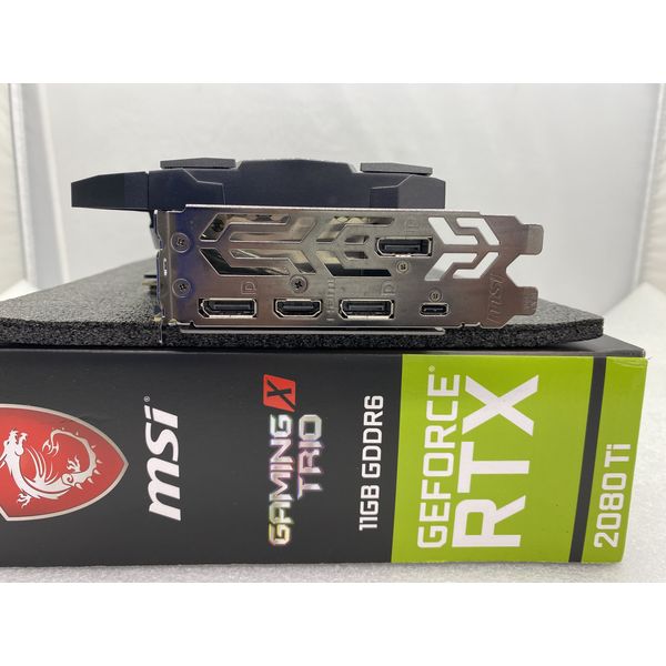 MSI 〔中古〕GeForce RTX 2080 Ti GAMING X TRIO（中古1ヶ月保証