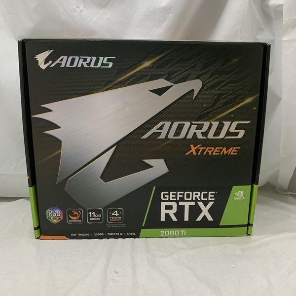 GIGABYTE 〔中古〕AORUS GeForce RTX 2080 Ti XTREAM WATERFORCE 11G