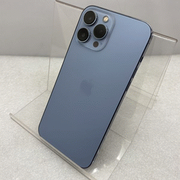 APPLE 〔中古〕iPhone13ProMax 128GB ｼｴﾗﾌﾞﾙｰ MLJ73J/A SIMﾌﾘｰ版（中古
