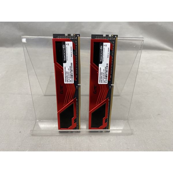 Team 〔中古〕TPRD48G3200HC22BK [DDR4-3200 8GBx2枚組]（中古1ヶ月
