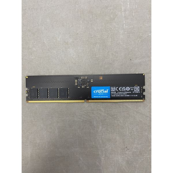 ノーブランド 〔中古〕デスクトップ用メモリ DDR5-4800 16GB（中古1