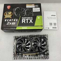 【中古】MSI RTX3050 VENTUS 2X XS 8G OC 6pin MSI GeForce RTX 3050 VENTUS 2X XS 8G OC Graphics Card, PCI-E Gen 4