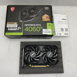 MSI 〔中古〕MSI GeForce RTX 4060 Ti VENTUS 2X BLACK 8G OC（中古1