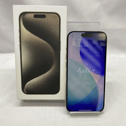 APPLE 〔中古〕iPhone15Pro 256GB ブラックチタニウム MTUC3J/A SIM