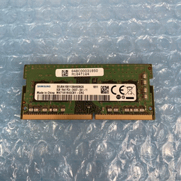 KINGSTON 〔中古〕ノートPC用 DDR4 3200 8GB SPD（中古保証1ヶ月間