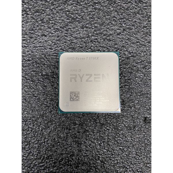 【中古】AMD Ryzen 7 5700X AM4【動作確認済み】 中古】AMD Ryzen 7 5700X (3.4GHz/TC:4.6GHz) BOX AM4/8C/16T/L3 32MB