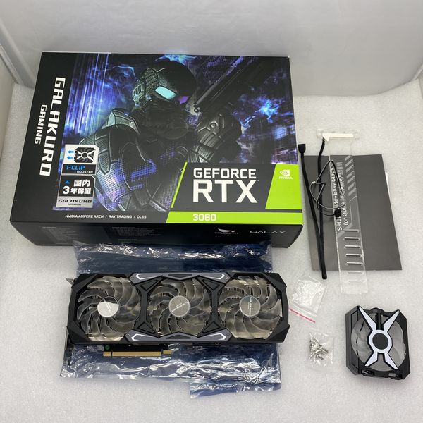 玄人志向 〔中古〕GG-RTX3080-E10GB/TP（中古1ヶ月保証） | パソコン